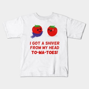 Cute Tomato Puns | Gift Ideas | Funny Food Sayings Kids T-Shirt